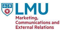 LMU Marketing, Communications and External Relations Logo